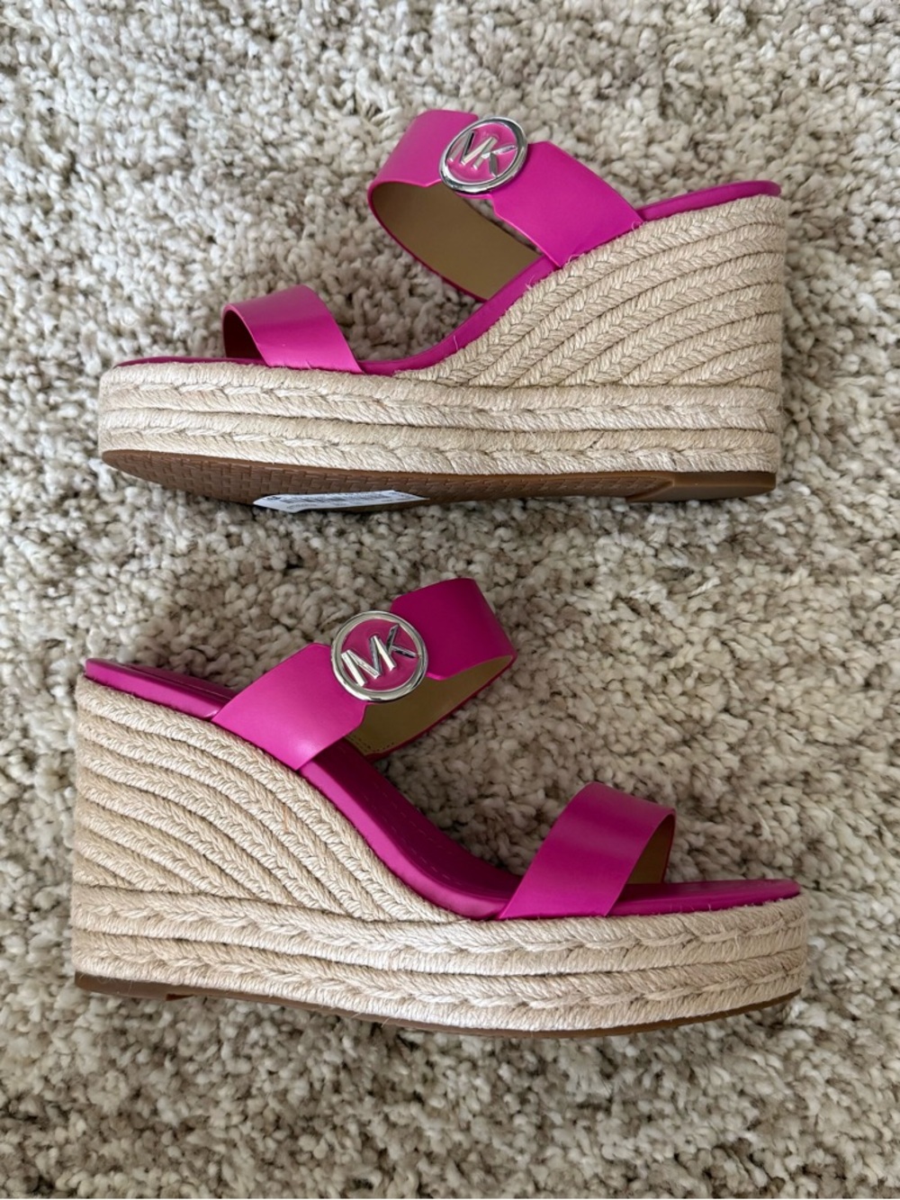 NIB Michael Kors Lucinda Wedge Shoes - Picture 5 of 9
